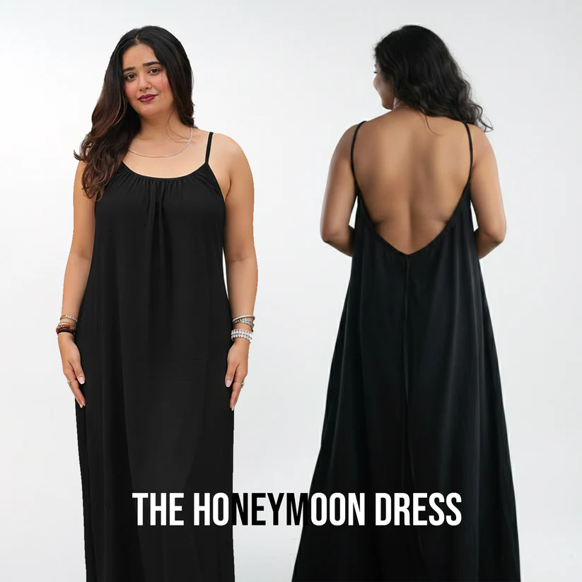 Backless Lounge Maxi Dress