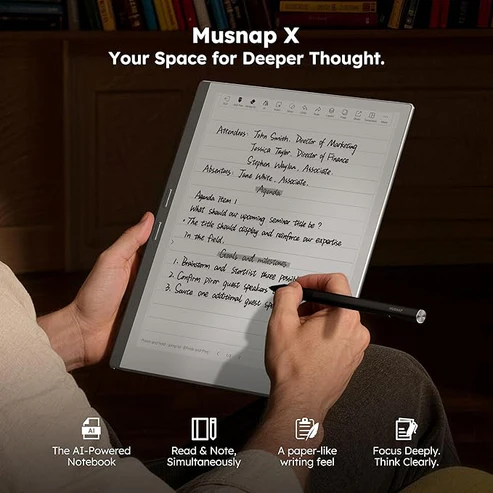 E-Ink Smart Notebook – Digital Writing Pad & Paperless Reader Device