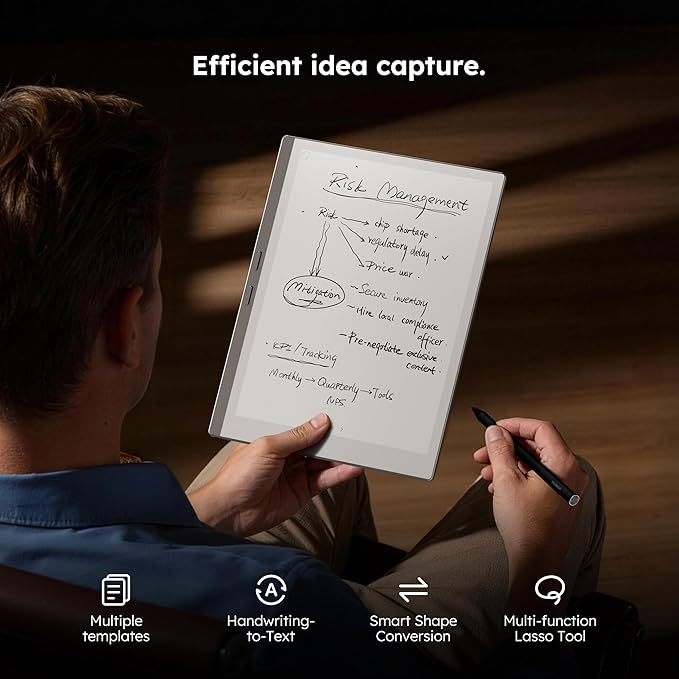 E-Ink Smart Notebook – Digital Writing Pad & Paperless Reader Device
