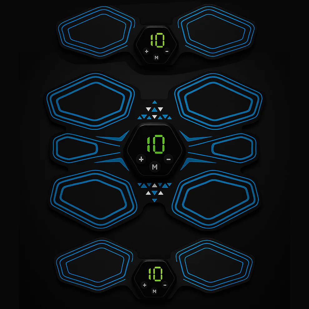 Kairova FitPro EMS Ab Stimulator - 20,000 Reps in 20 Minutes (Assorted)