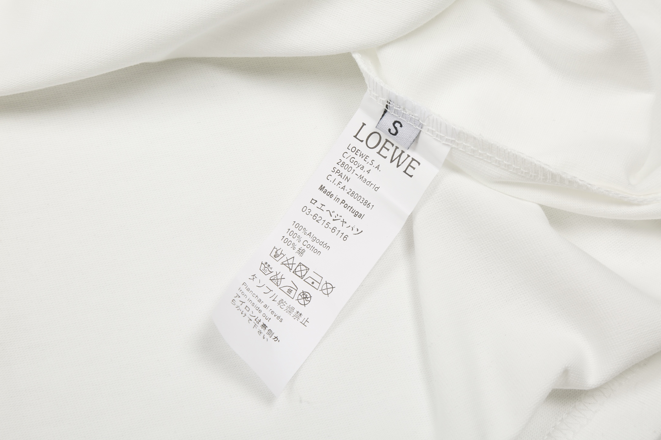 【LOEWE 公式旗艦店】（ロエベ）半袖Tシャツ、ご好評に付き再入荷！