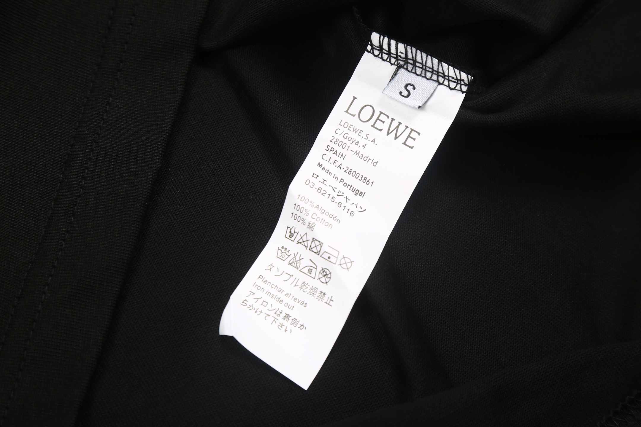 【LOEWE 公式旗艦店】（ロエベ）半袖Tシャツ、ご好評に付き再入荷！