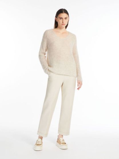 LEISURE Mohair Yarn Jumper