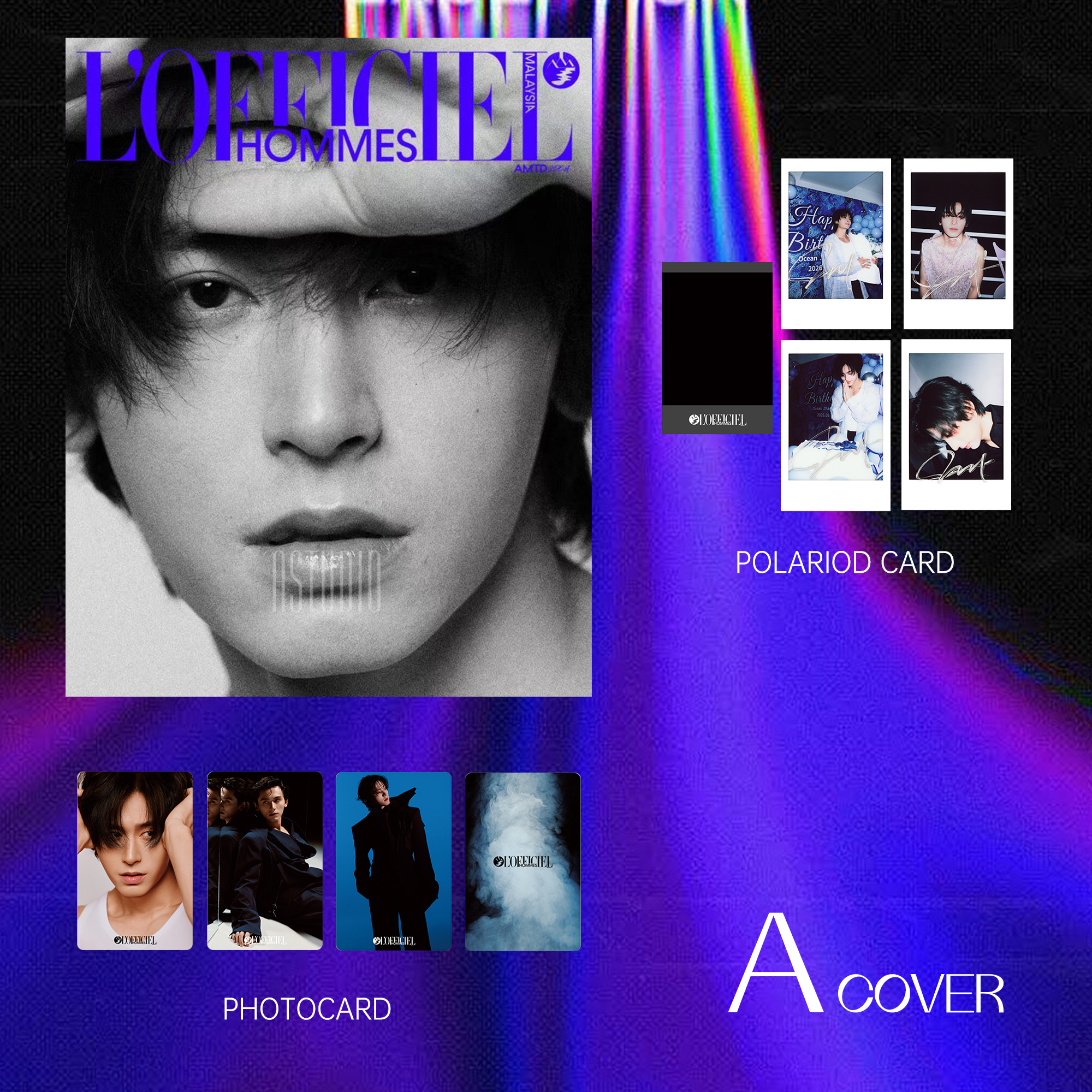 L’OFFICIEL 2026 张哲瀚封面A