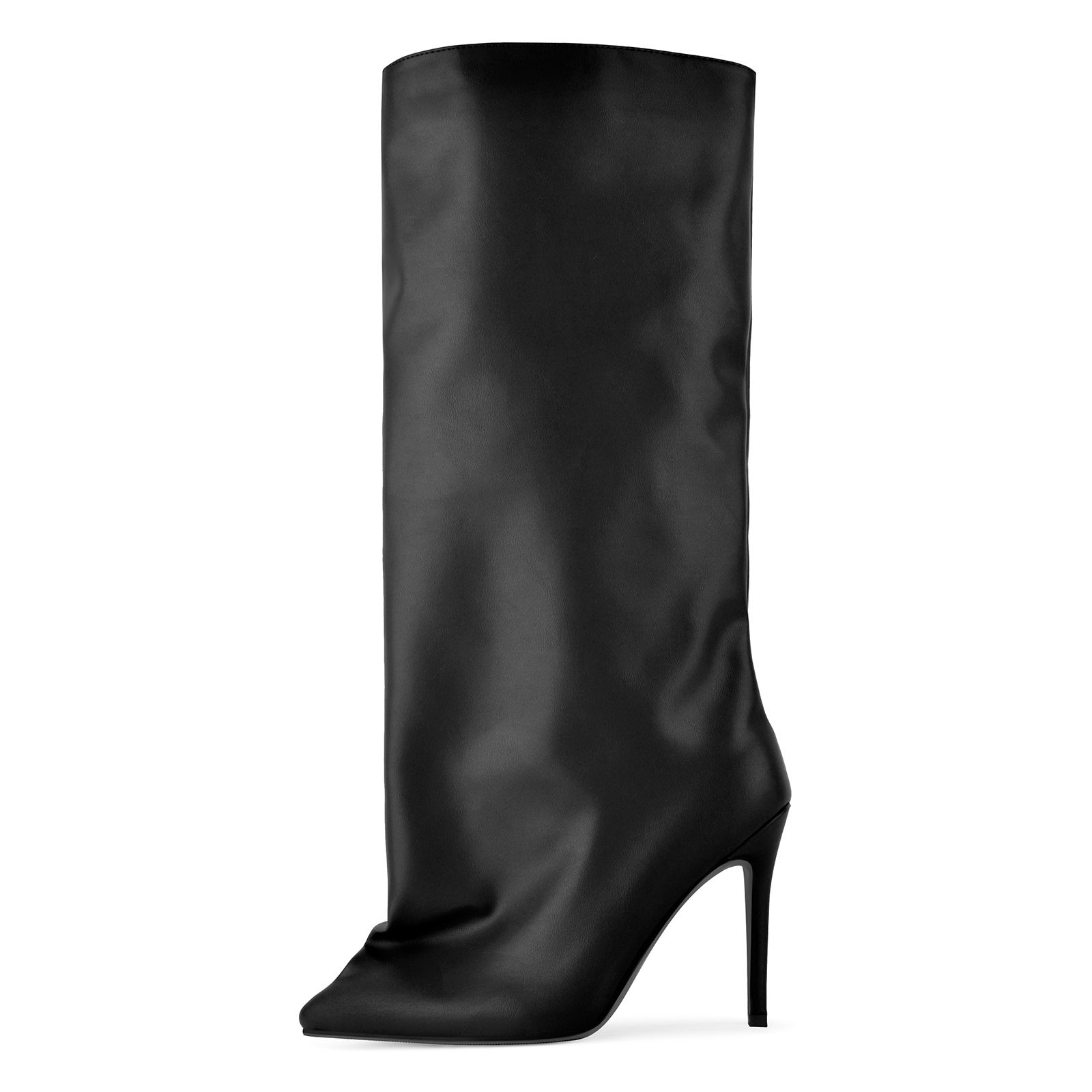 Pointed Toe Stiletto Knee High Boots