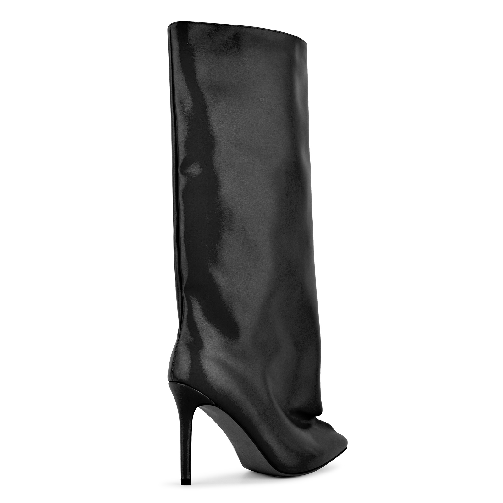 Pointed Toe Stiletto Knee High Boots