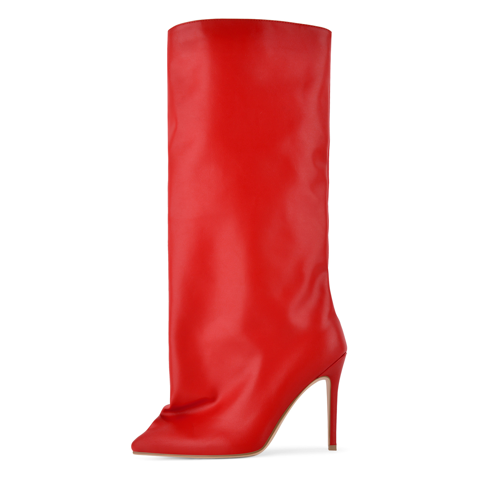 Pointed Toe Stiletto Knee High Boots