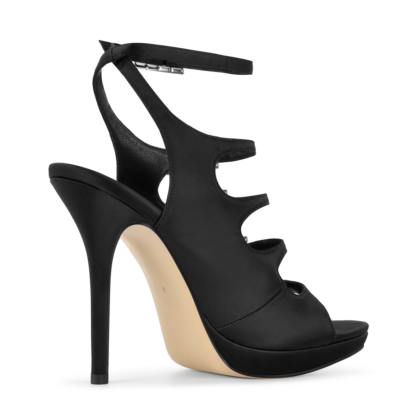 Low Platform Multi Buckle Straps Sandals