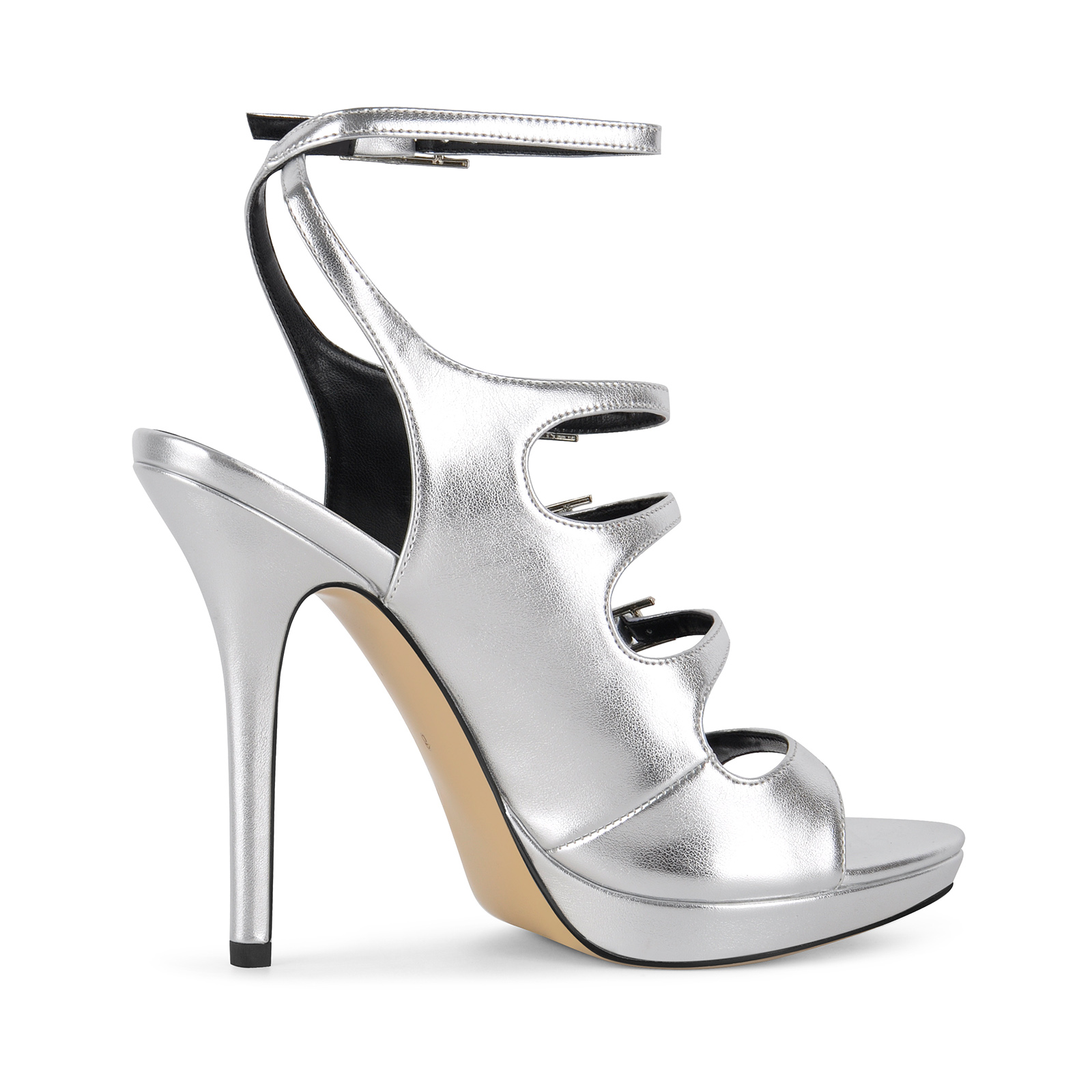 Low Platform Multi Buckle Straps Sandals