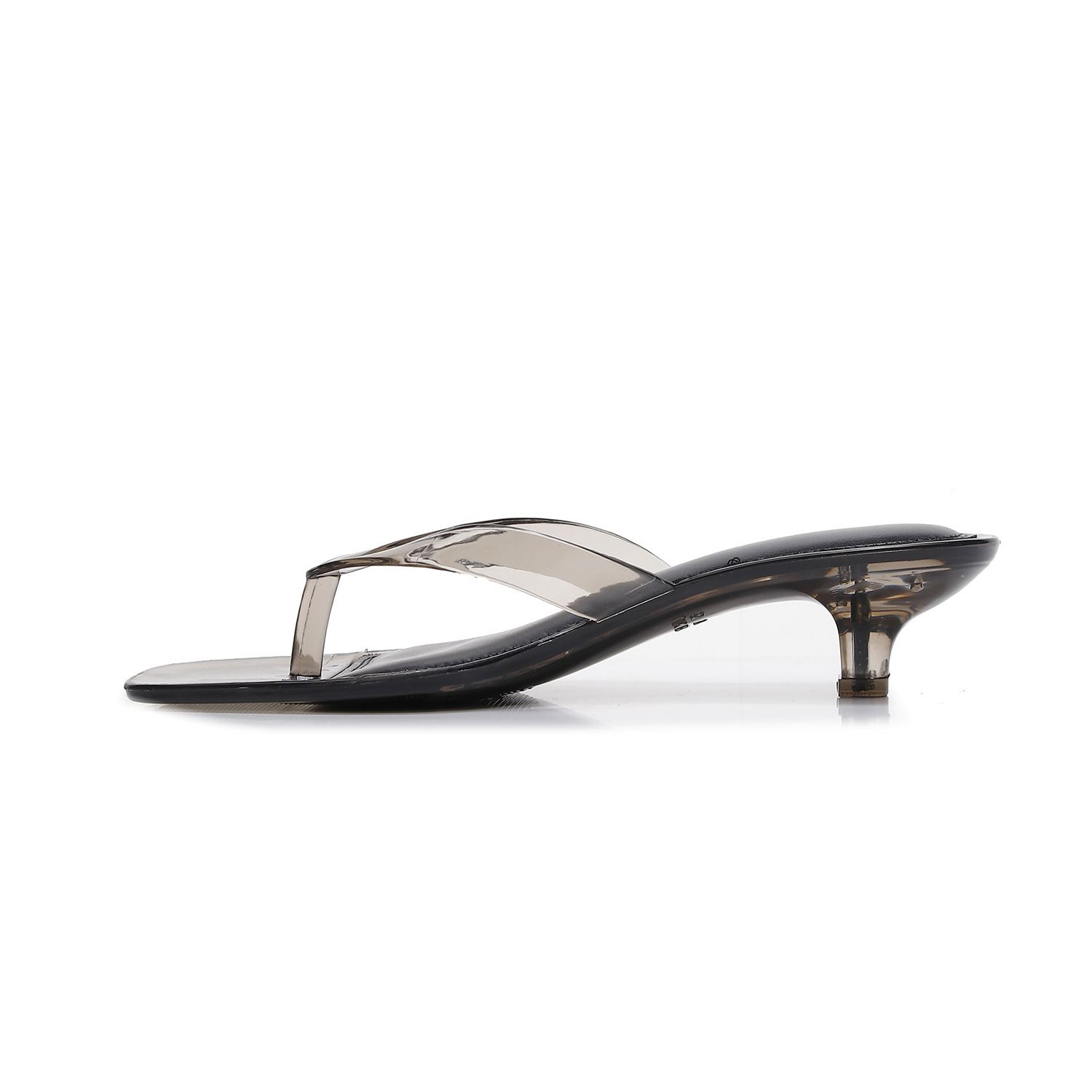 Flip-Flop Jelly Kitten Heel Sandals