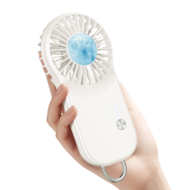 Model TC56 Cooling Handheld Fan Manufacturer, 2000mAh Portable Mini Fan with 10-12°C Refrigeration