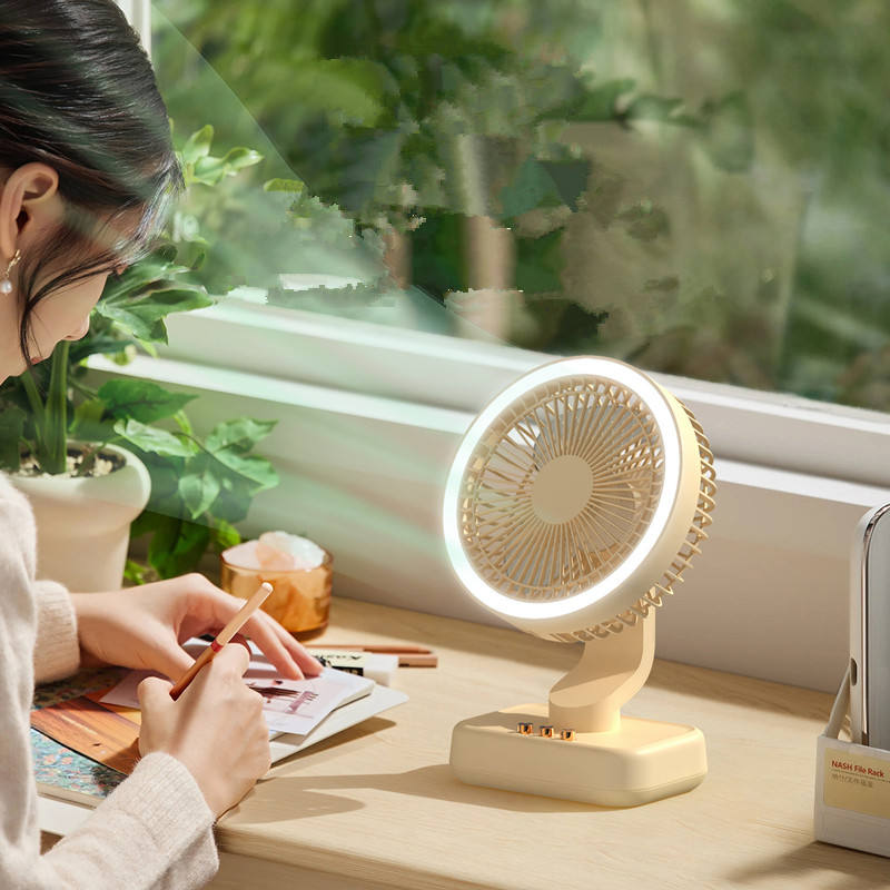 Model 140 Stylish Portable Fan, OEM/ODM Supported, with 2000mAh Capacity