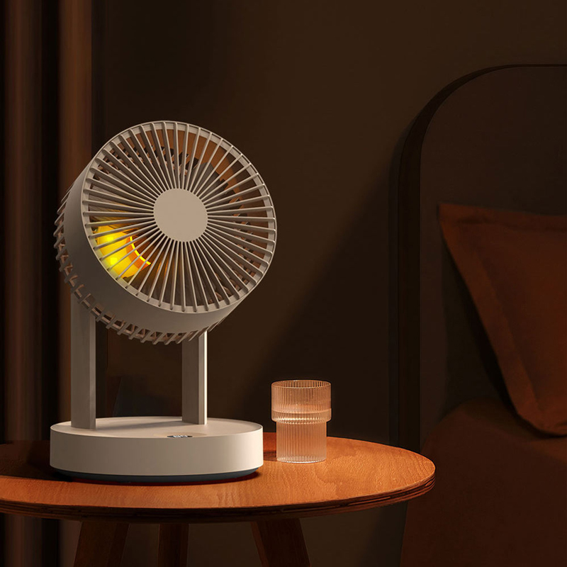 Model 938 Rechargeable Circulation Fan, OEM/ODM Supported, with 4000mAh Battery