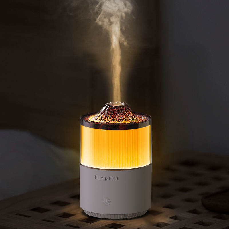31 Volcano Aroma Diffuser Manufacturer, 200ml Humidifier with Nano Mist & Lava Light