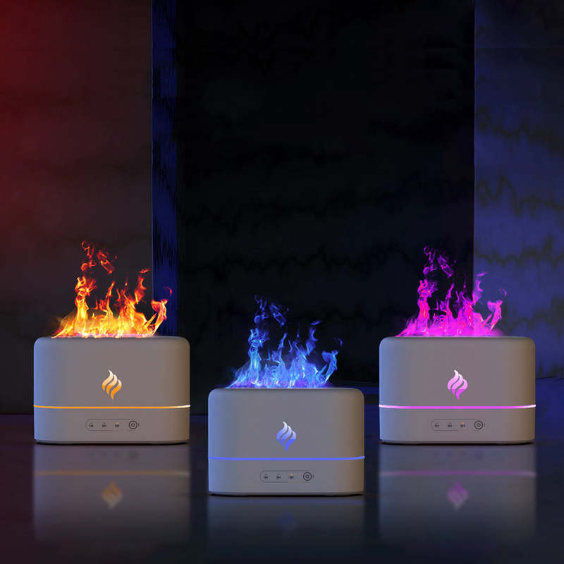 651 Flame Aroma Diffuser Manufacturer, 250ml Humidifier with Intelligent Power-Off
