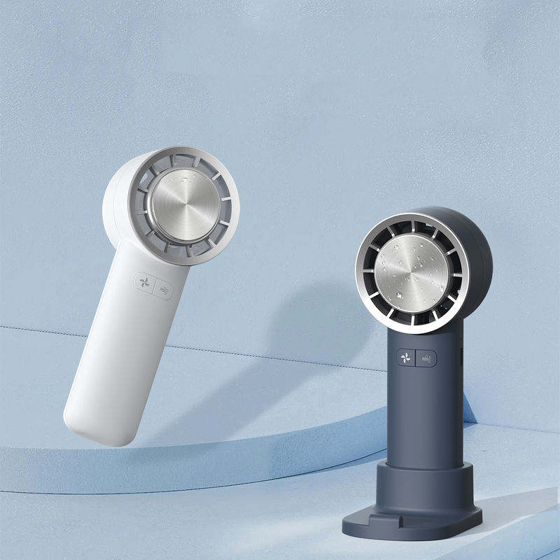 Model 133 Cooling Plate Handheld Fan Supplier, Desktop Base Included, Bulk Orders Supported