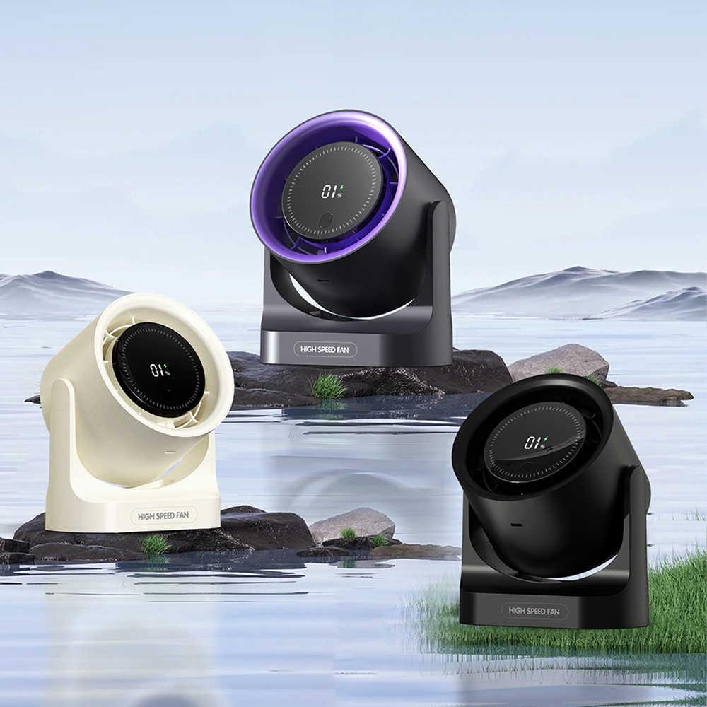 Model 315 Stylish Desk Fan, OEM/ODM Supported, with New Air Circulation Technology