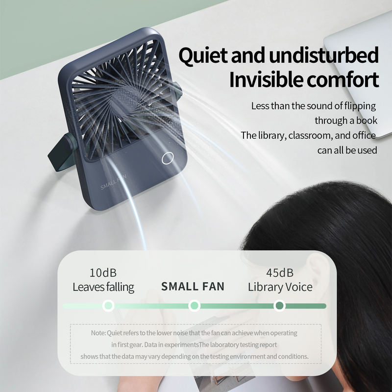 Model 122 Quiet Desktop Fan, Factory Direct, for Summer Cooling & Student Use