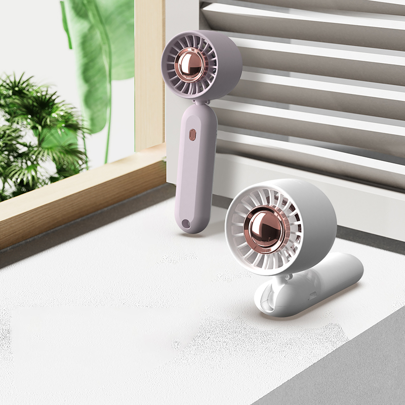 Model 951 USB Rechargeable Fan, OEM/ODM Supported, Personal Cooling Fan with Stand
