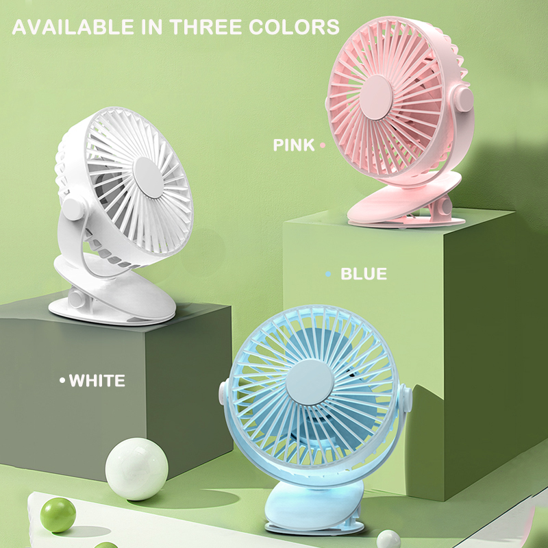 Model 926 Stylish Clip-On Fan, OEM/ODM Supported, with Aromatherapy Design