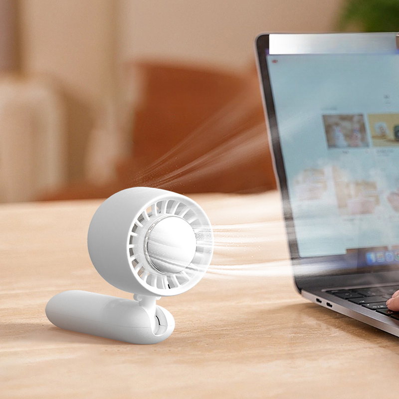 Model 951B USB Rechargeable Handheld Fan, OEM/ODM Supported, Personal Cooling Fan with Semiconductor Tech