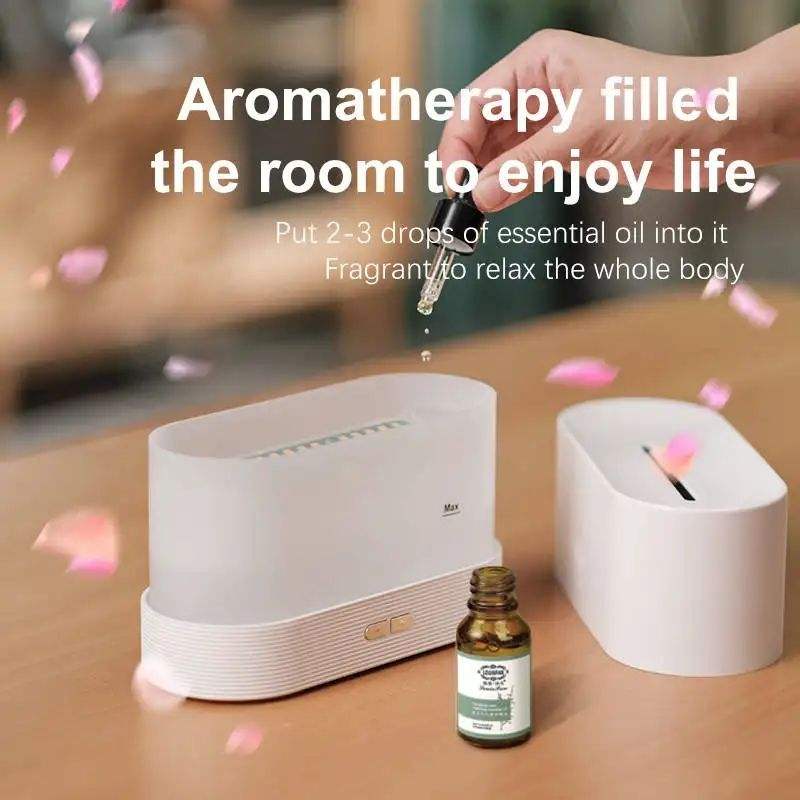 651 Flame Aroma Diffuser Manufacturer, 250ml Humidifier with Intelligent Power-Off