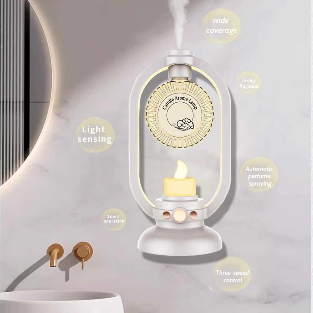 LA-0643 Aroma Humidifier, OEM/ODM Supported, 3-in-1 Humidifier, Lamp & Air Purifier