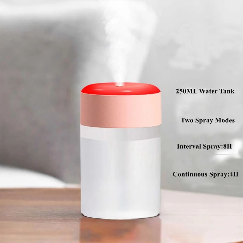 Model A855 Humidifier Manufacturer, 250ml Ultra-Compact Desktop Humidifier, 77g Lightweight