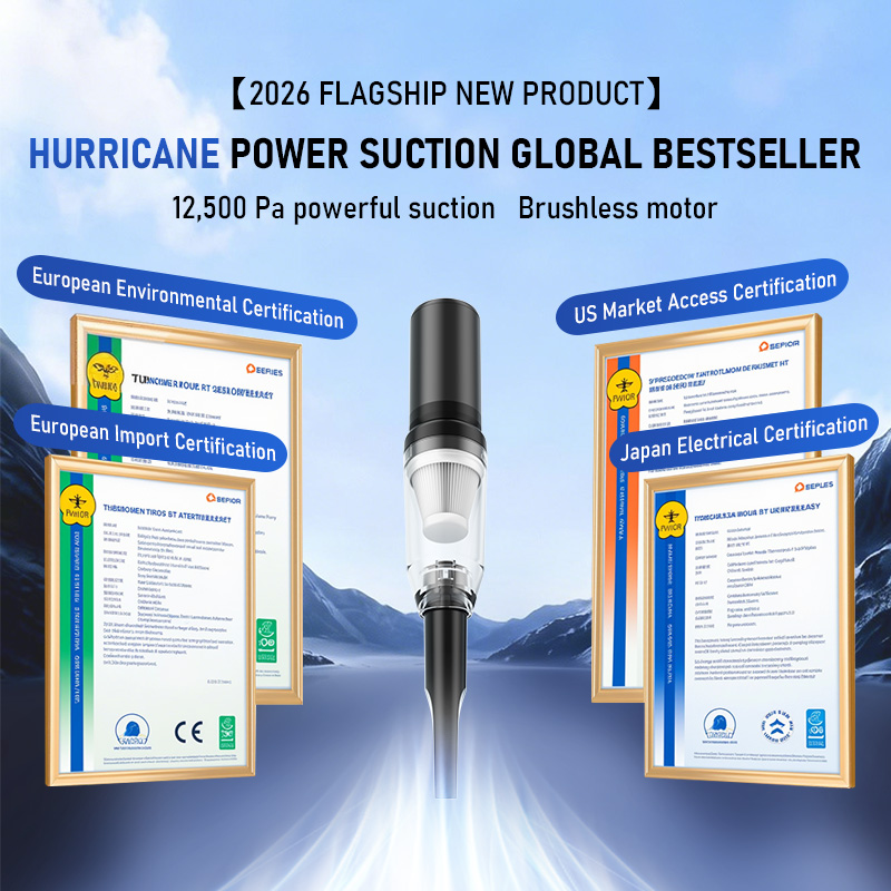 HY-F6 Multifunctional Blower Fan | 8000mAh, 130000RPM, with Vacuum & Power Bank Factory