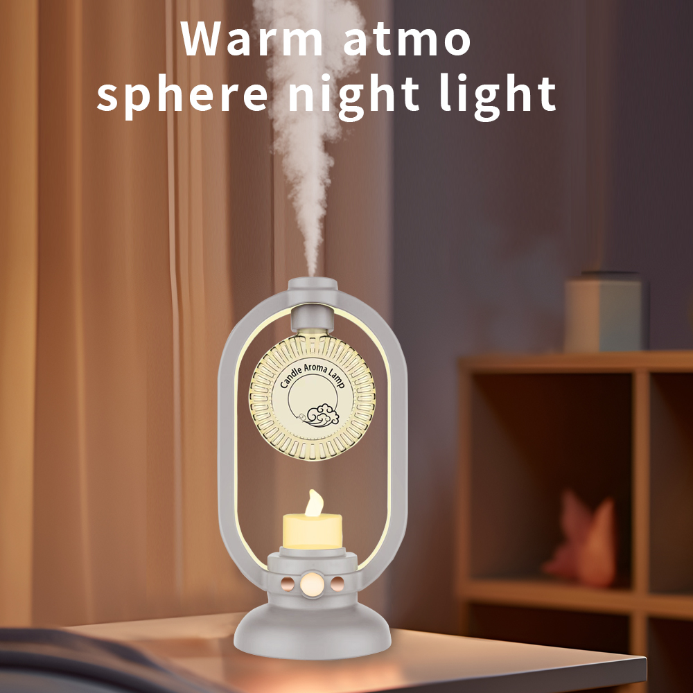 LA-0643 Aroma Humidifier, OEM/ODM Supported, 3-in-1 Humidifier, Lamp & Air Purifier