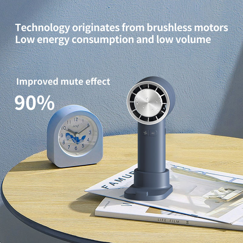 Model 133 Cooling Plate Handheld Fan Supplier, Desktop Base Included, Bulk Orders Supported