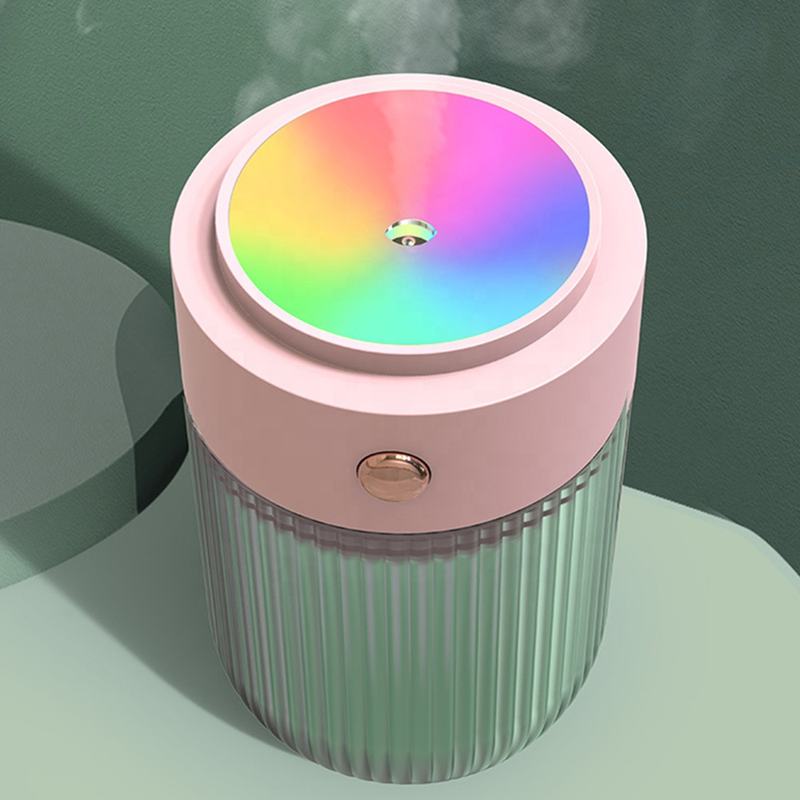 Model 829A Car Humidifier Manufacturer, 250ml Mini USB Humidifier with Colorful LED Light