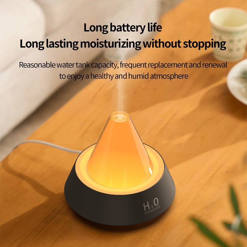 183 Rays Aroma Diffuser Manufacturer, 80ml Humidifier with Colorful Ambient Light