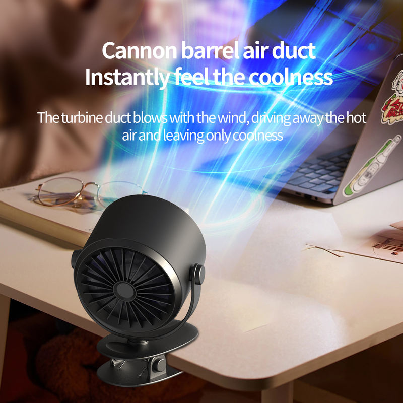 Model 315C Stylish Desk Fan, OEM/ODM Supported, with Smart Timing Function