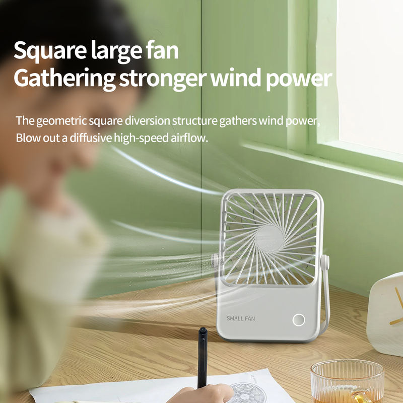 Model 122 Quiet Desktop Fan, Factory Direct, for Summer Cooling & Student Use