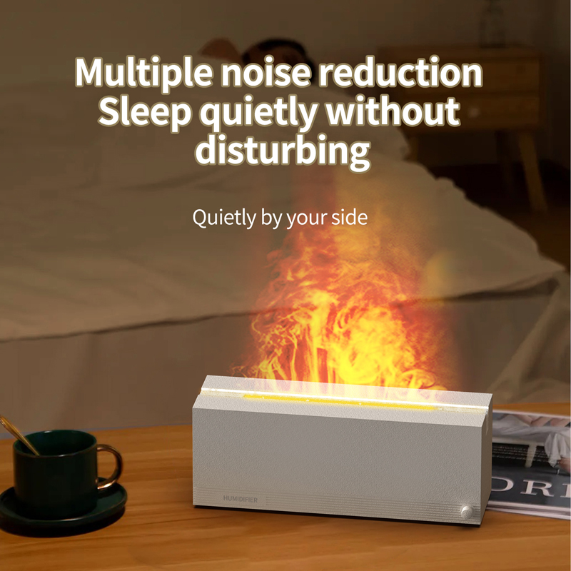 121 Fireplace Aroma Diffuser Manufacturer, 320ml Ultra-Quiet Humidifier for Bedroom