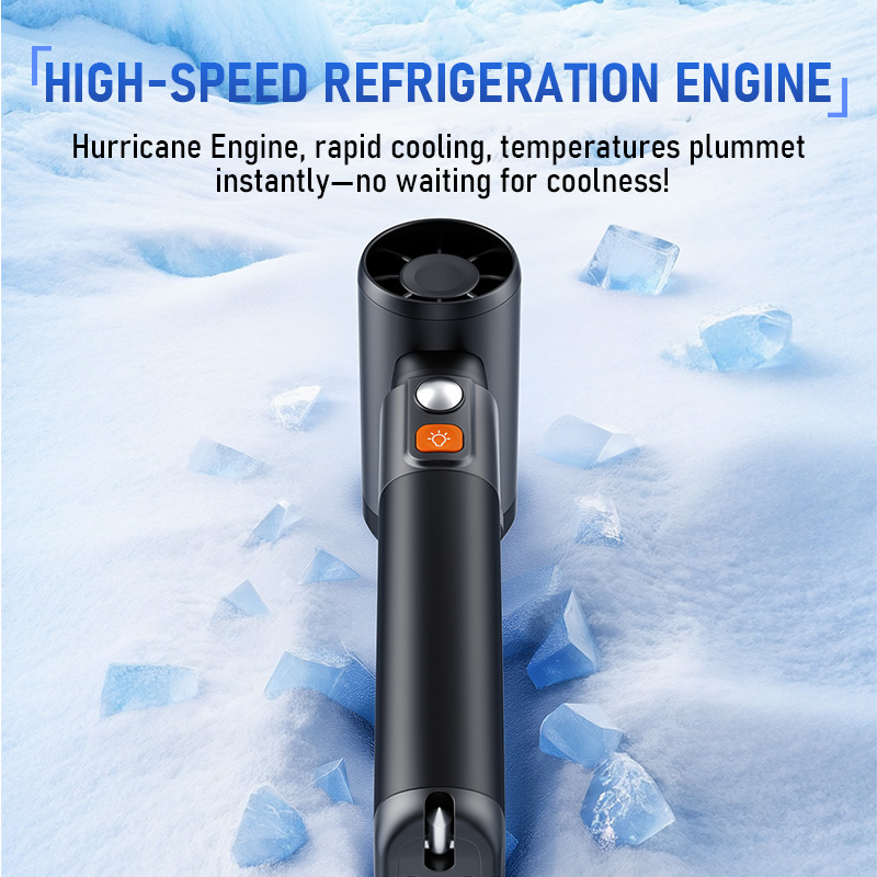 HY-F6 Multifunctional Blower Fan | 8000mAh, 130000RPM, with Vacuum & Power Bank Factory