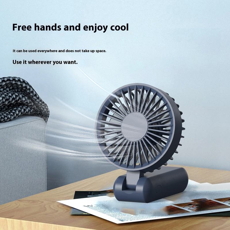 Model 174 USB Rechargeable Handheld Fan, OEM/ODM Supported, Personal Cooling Fan with Custom Logo