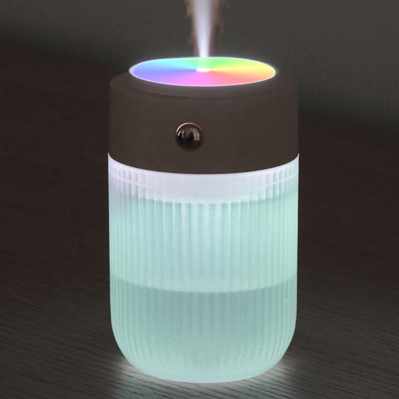 Model 829A Car Humidifier Manufacturer, 250ml Mini USB Humidifier with Colorful LED Light