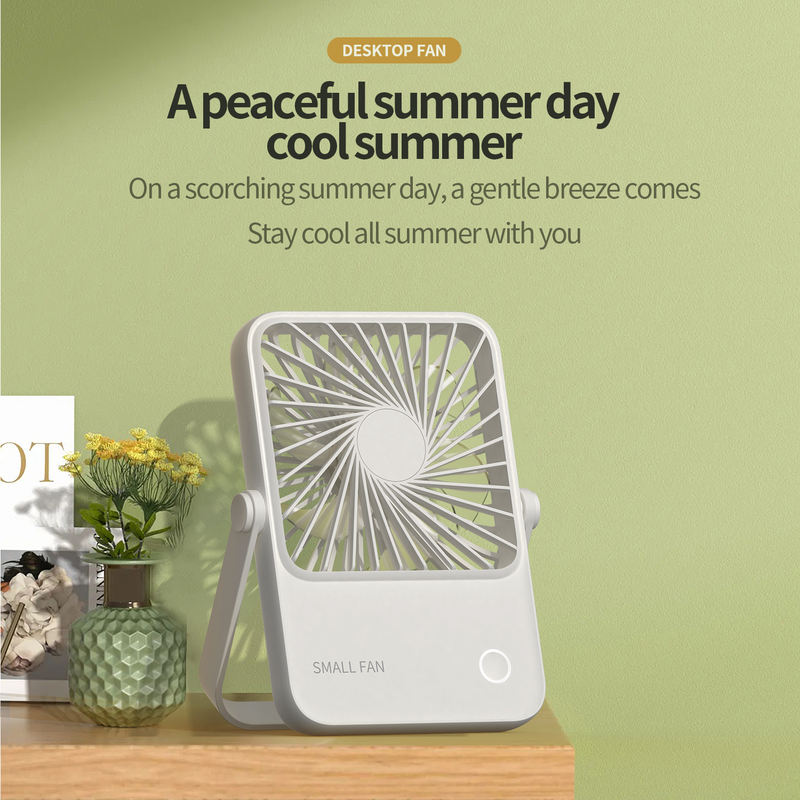 Model 122 Quiet Desktop Fan, Factory Direct, for Summer Cooling & Student Use