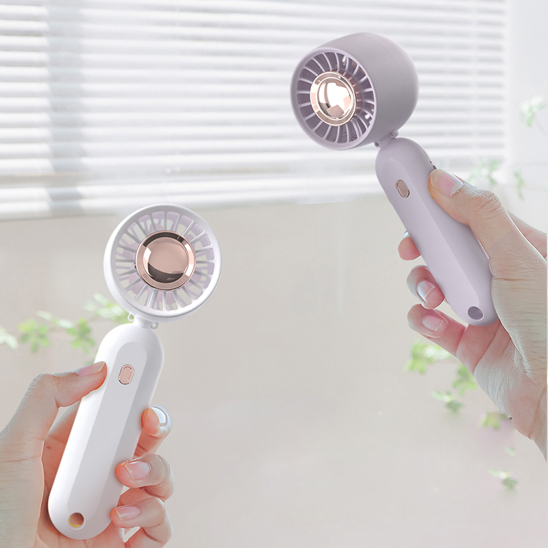 Model 951 USB Rechargeable Fan, OEM/ODM Supported, Personal Cooling Fan with Stand