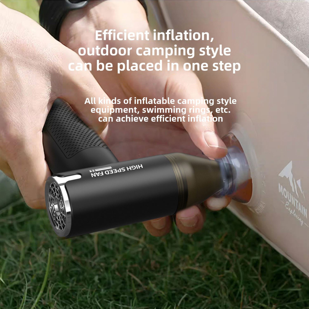 Model HX-132 Cordless Air Blower Fan, OEM/ODM Supported, Multi-Function for Dust, Snow & Car Cleaning