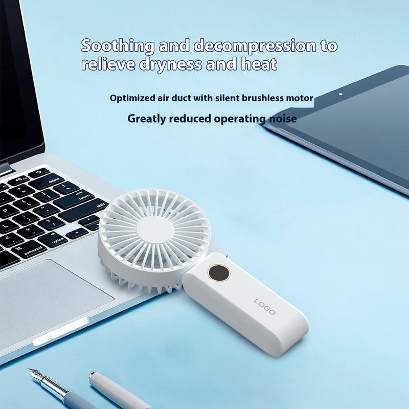 Model 174 USB Rechargeable Handheld Fan, OEM/ODM Supported, Personal Cooling Fan with Custom Logo