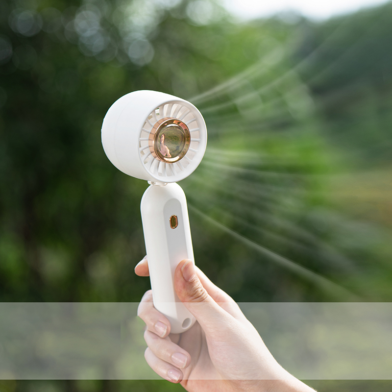 Model 951 USB Rechargeable Fan, OEM/ODM Supported, Personal Cooling Fan with Stand