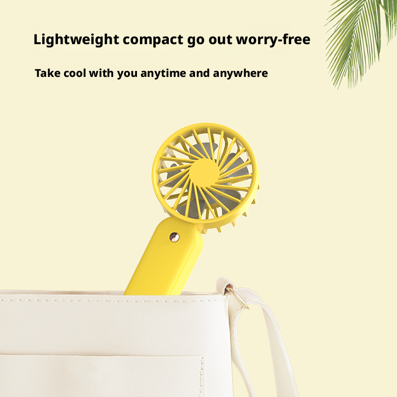 Model 932 USB Rechargeable Mini Handheld Fan, OEM/ODM Supported, Personal Cooling Fan