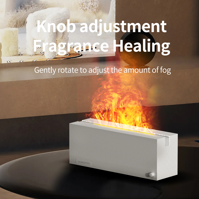 121 Fireplace Aroma Diffuser Manufacturer, 320ml Ultra-Quiet Humidifier for Bedroom
