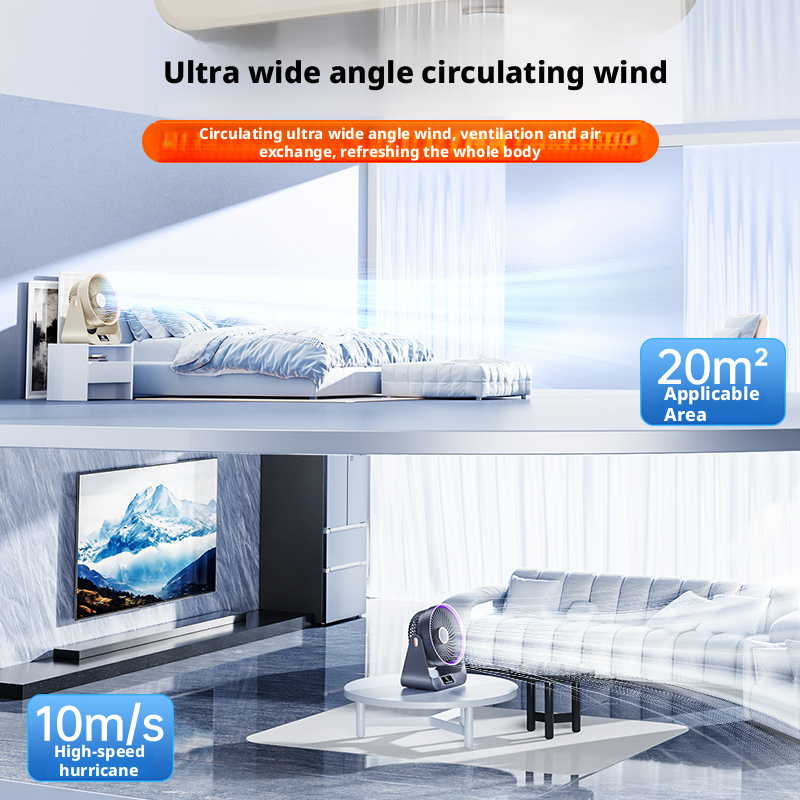Model S2 Large Battery Desk Fan Supplier, Bulk Orders Supported, 20pcs/CTN