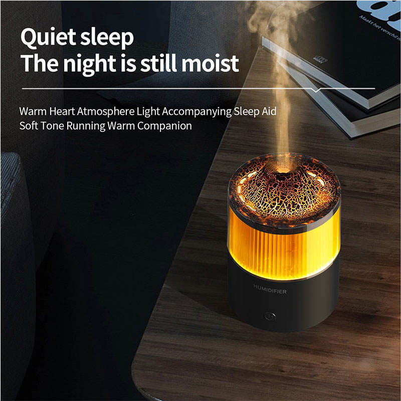 31 Volcano Aroma Diffuser Manufacturer, 200ml Humidifier with Nano Mist & Lava Light