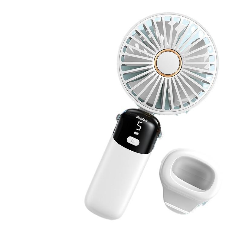 Model S5 Digital Display Foldable Fan Supplier, Bulk Orders Supported with Full Accessories