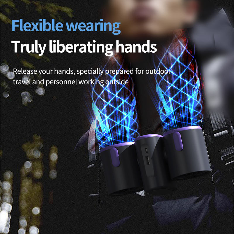 Model 157 Dual-Motor Waist Fan Supplier, Bulk Orders Supported with Long-Lasting Battery